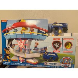 Nickelodeon Paw Patrol Mighty Pups Super Paws Lookout Tower Playset BRAND NEW
